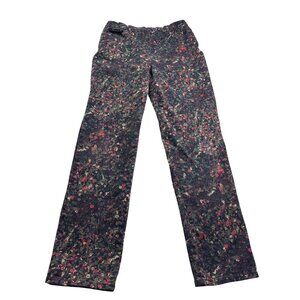 Gloria Vanderbilt Womens Amanda Jeans Size 8 Abstract Floral Print Multicolor